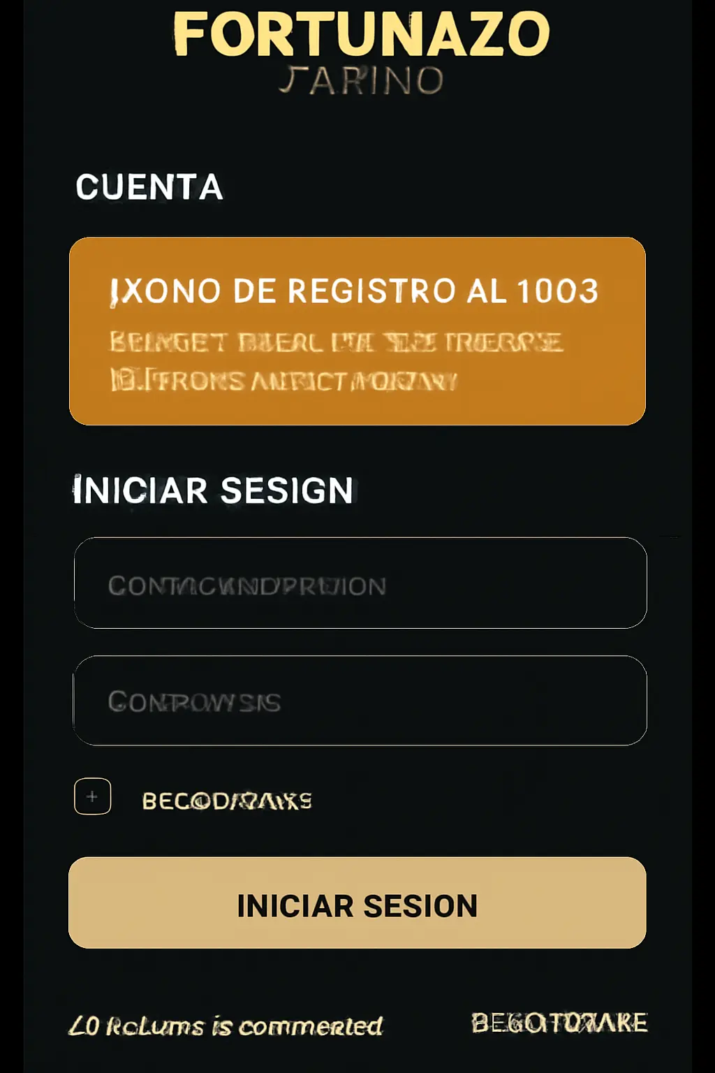 Fortunazo Casino screen 3