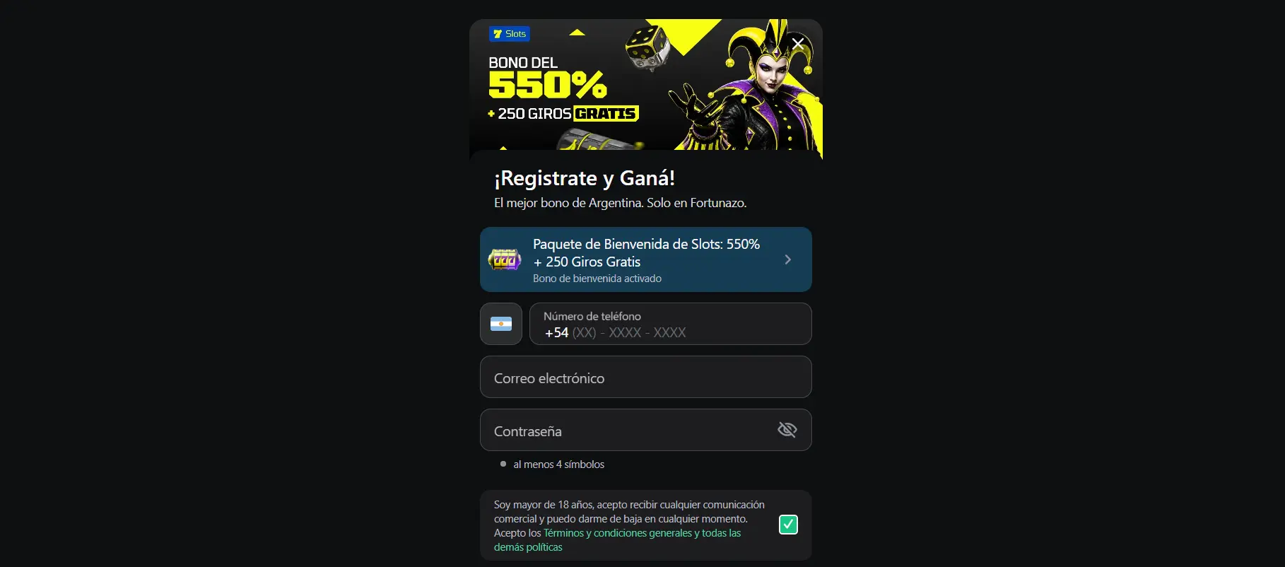 Fortunazo Casino – Juegos online, bonos y opciones de entretenimiento image 2